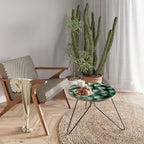 TEXTURED GREEN TIDBITS Coffee Table 60