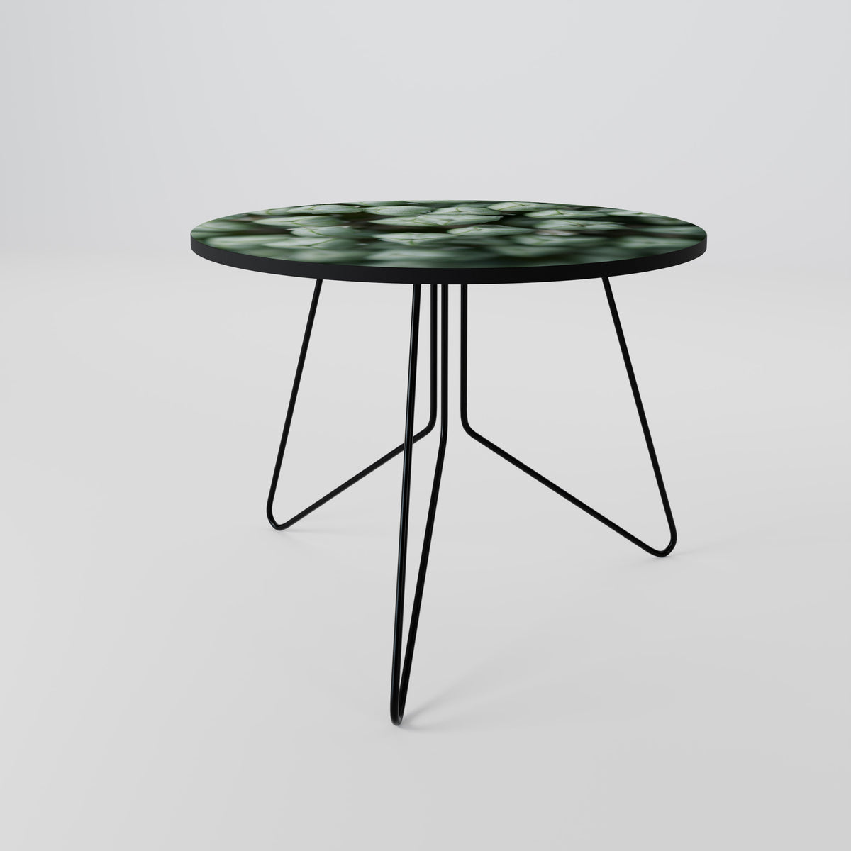TEXTURED GREEN TIDBITS Coffee Table
