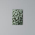 TEXTURED GREEN TIDBITS Cuadro en lienzo vertical