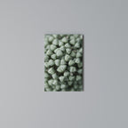 TEXTURED GREEN TIDBITS Cuadro en lienzo vertical