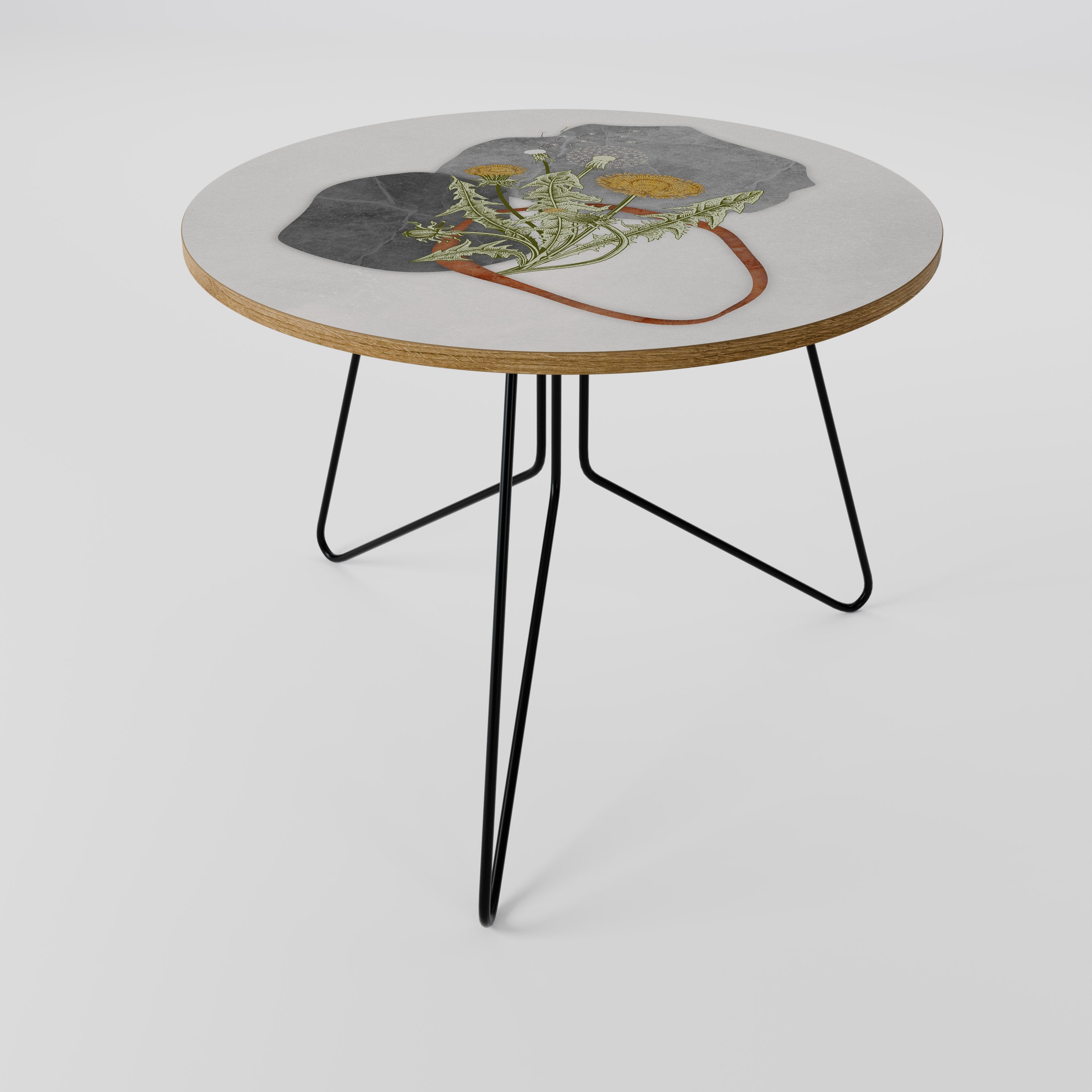 Mesa de centro ANILLO DE DIENTE DE LEÓN 69