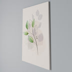 SERENE LEAF SONG Cuadro en lienzo vertical