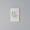 SERENE LEAF SONG Cuadro en lienzo vertical