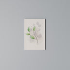 SERENE LEAF SONG Cuadro en lienzo vertical