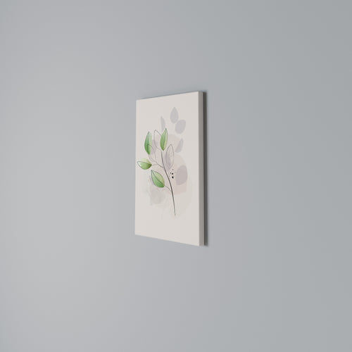 SERENE LEAF SONG Cuadro en lienzo vertical