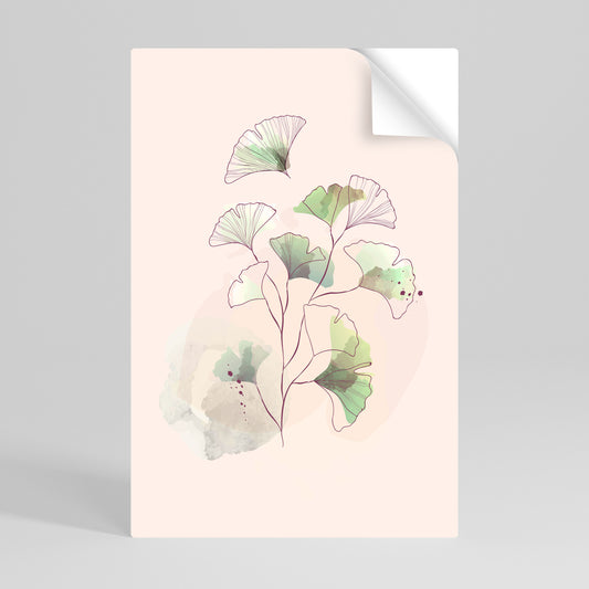 FOLIAGE REVERIE Póster adhesivo vertical