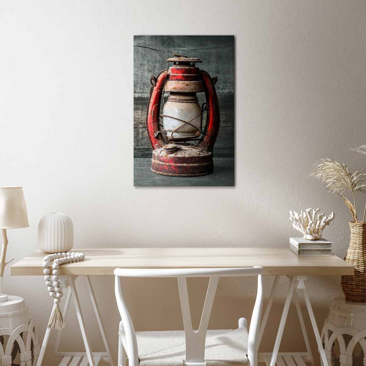 LANTERN OF MEMORIES Cuadro en lienzo vertical
