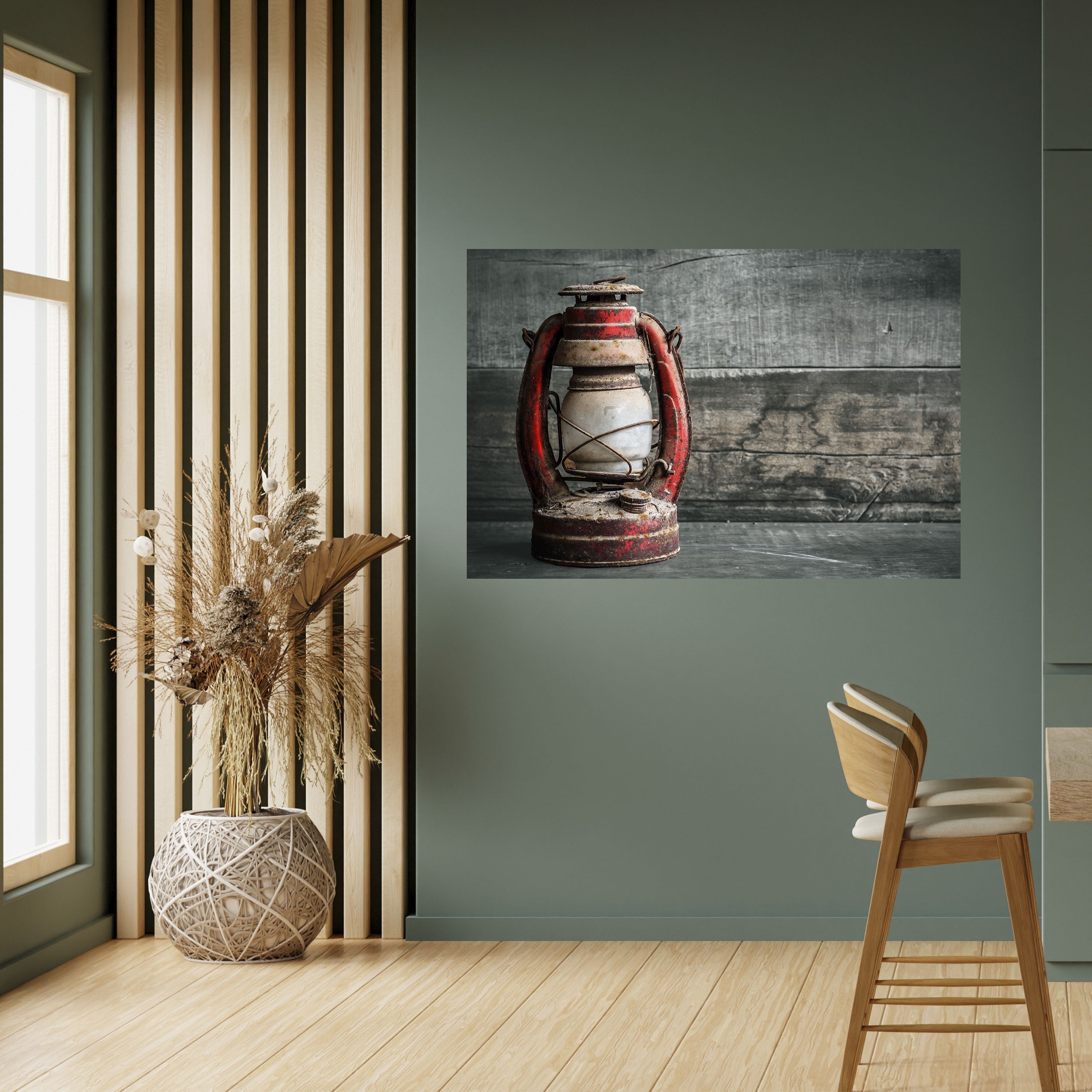 LINTERNA DE RECUERDOS Póster horizontal autoadhesivo