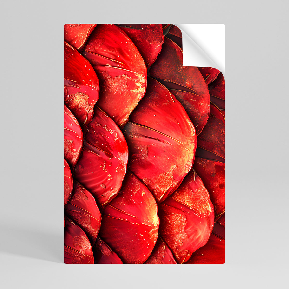 RUBY PETAL DANCE Póster adhesivo vertical