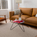 WINTER'S CRIMSON TREASURES Coffee Table