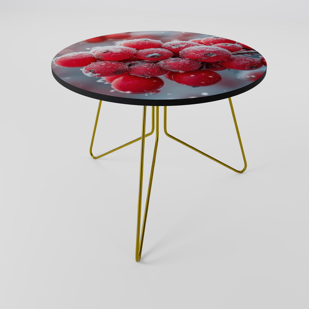 WINTER'S CRIMSON TREASURES Coffee Table
