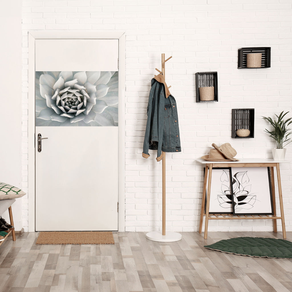 Póster horizontal autoadhesivo con diseño de REMOLINO DE PÉTALOS ELEGANTE