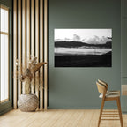 MISTY MOUNTAIN RADIANCE Peel and Stick Horizontal Poster