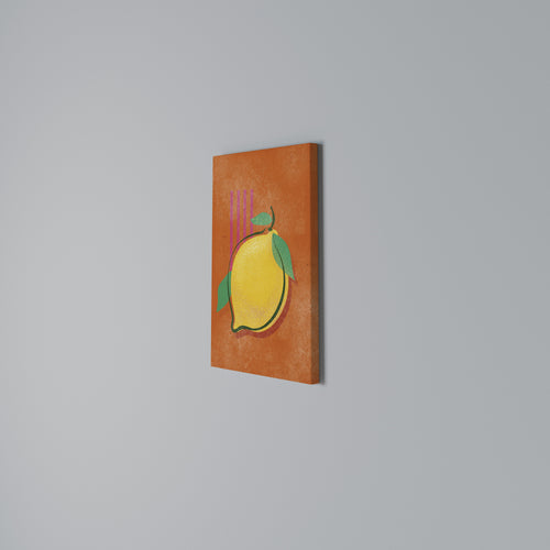 LUSCIOUS LEMON Cuadro en lienzo vertical