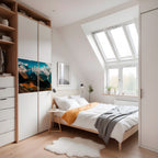 MOUNTAIN SERPENTINE Póster Horizontal Adhesivo