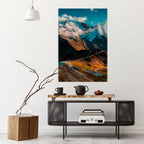 MOUNTAIN SERPENTINE Peel and Stick Vertical Poster