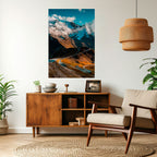 MOUNTAIN SERPENTINE Peel and Stick Vertical Poster