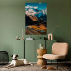 MOUNTAIN SERPENTINE Peel and Stick Vertical Poster