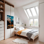 MOUNTAIN SERPENTINE Peel and Stick Vertical Poster