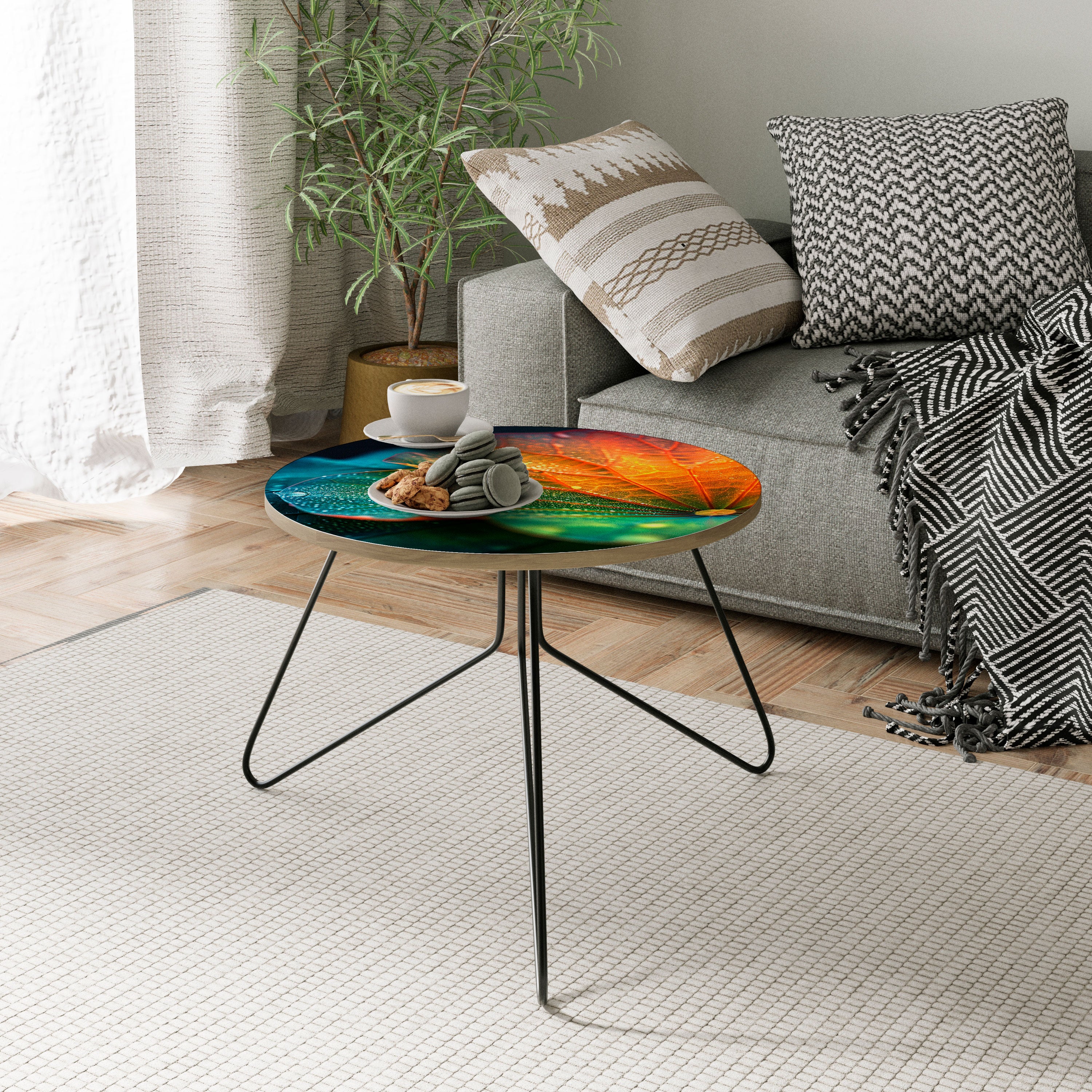 ECHOES OF RAIN Mesa de centro