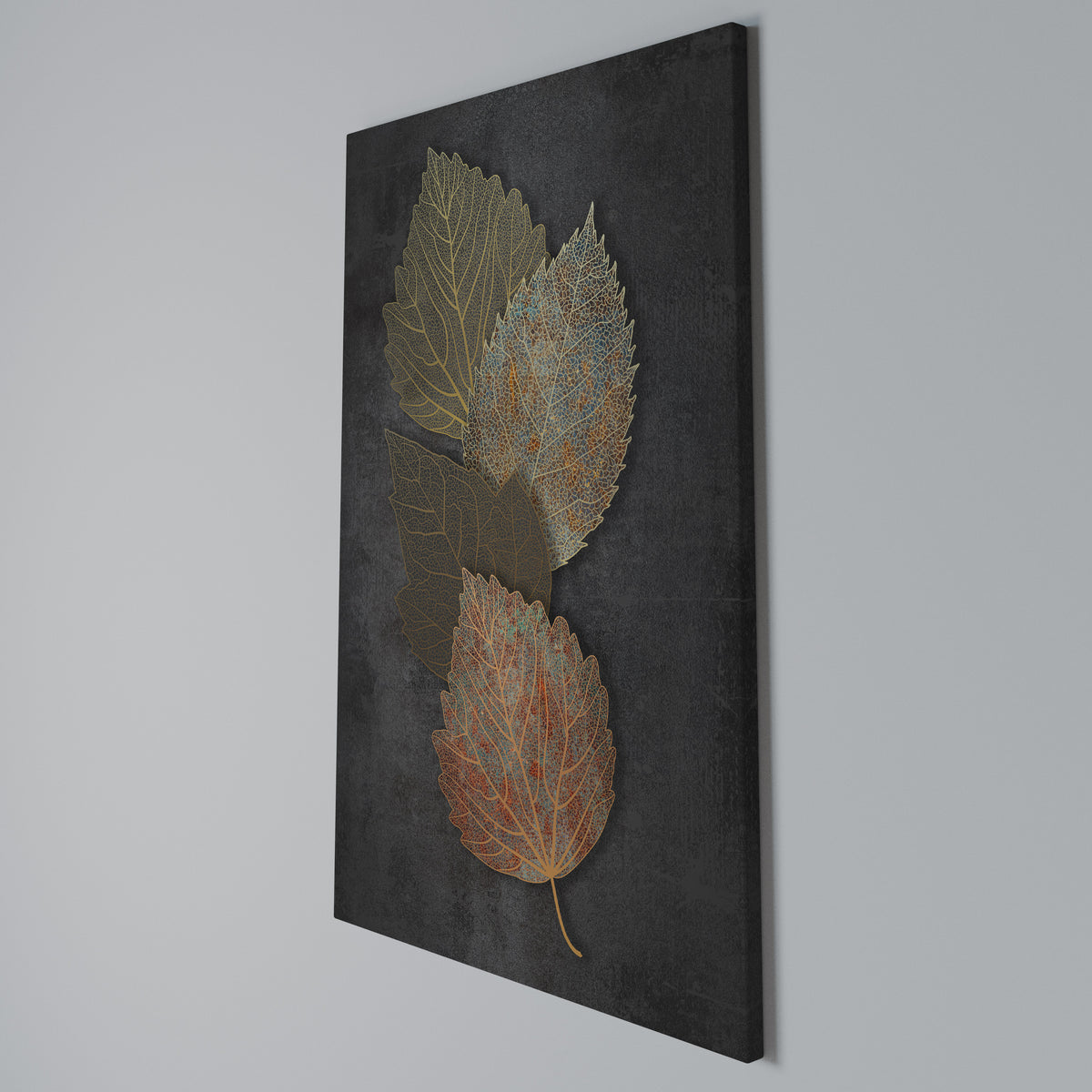 FOLIAGE IN FOCUS Vertical Canvas Print