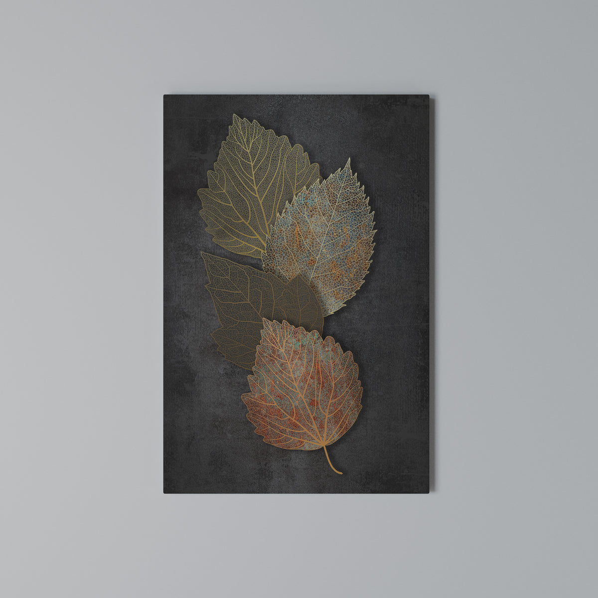 FOLIAGE IN FOCUS Vertical Canvas Print