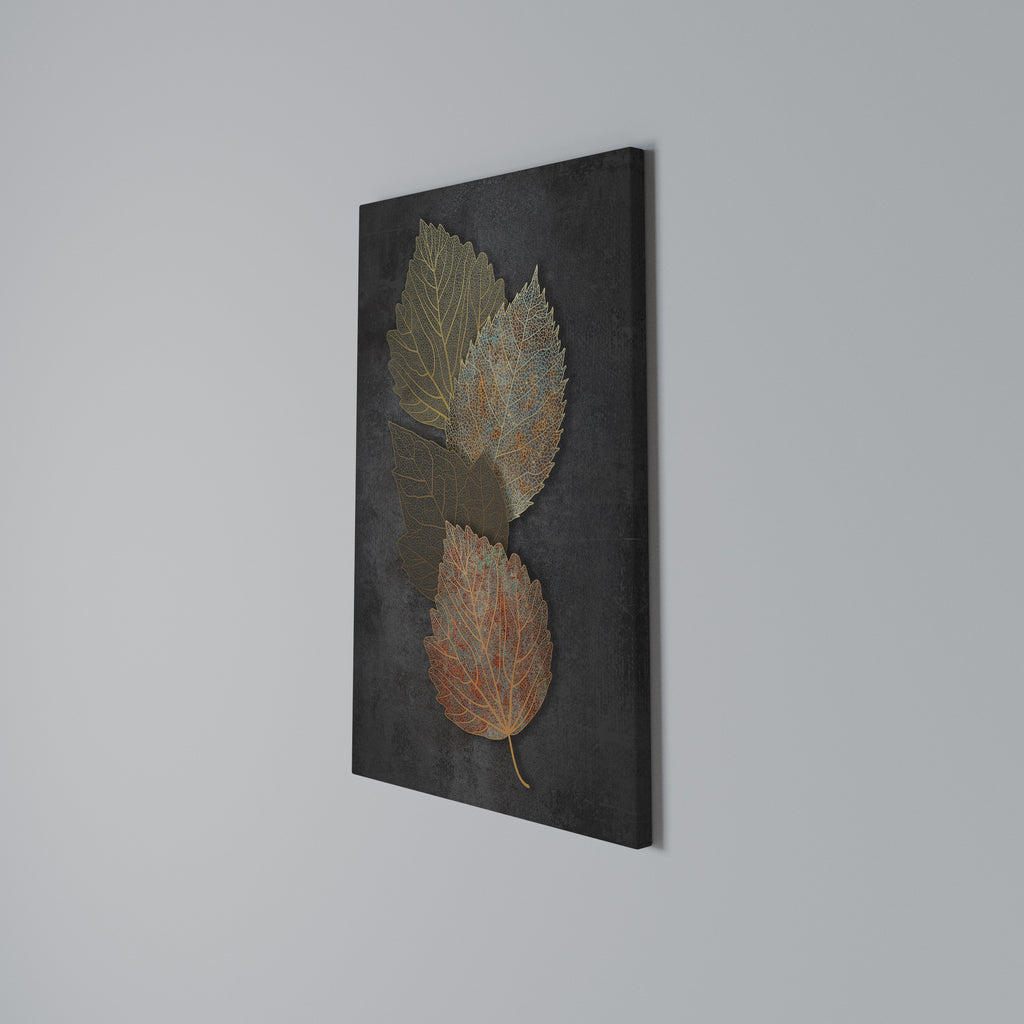 FOLIAGE IN FOCUS Vertical Canvas Print