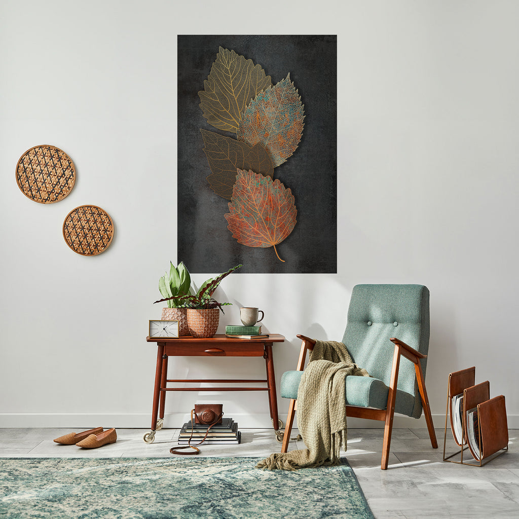 FOLIAGE IN FOCUS Peel and Stick Vertical Poster