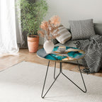 ELEGANCE IN LEAVES Mesa de centro