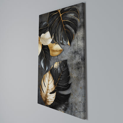 NATURE'S DARK EMBRACE Vertical Canvas Print