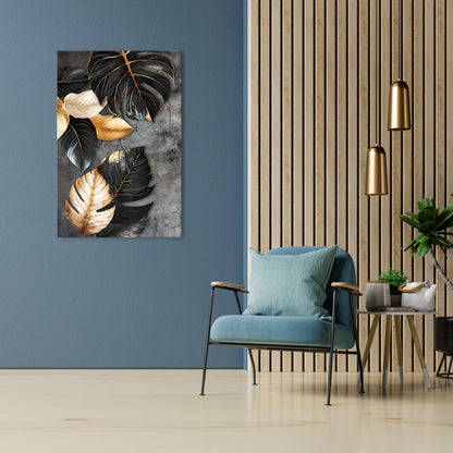 NATURE'S DARK EMBRACE Vertical Canvas Print