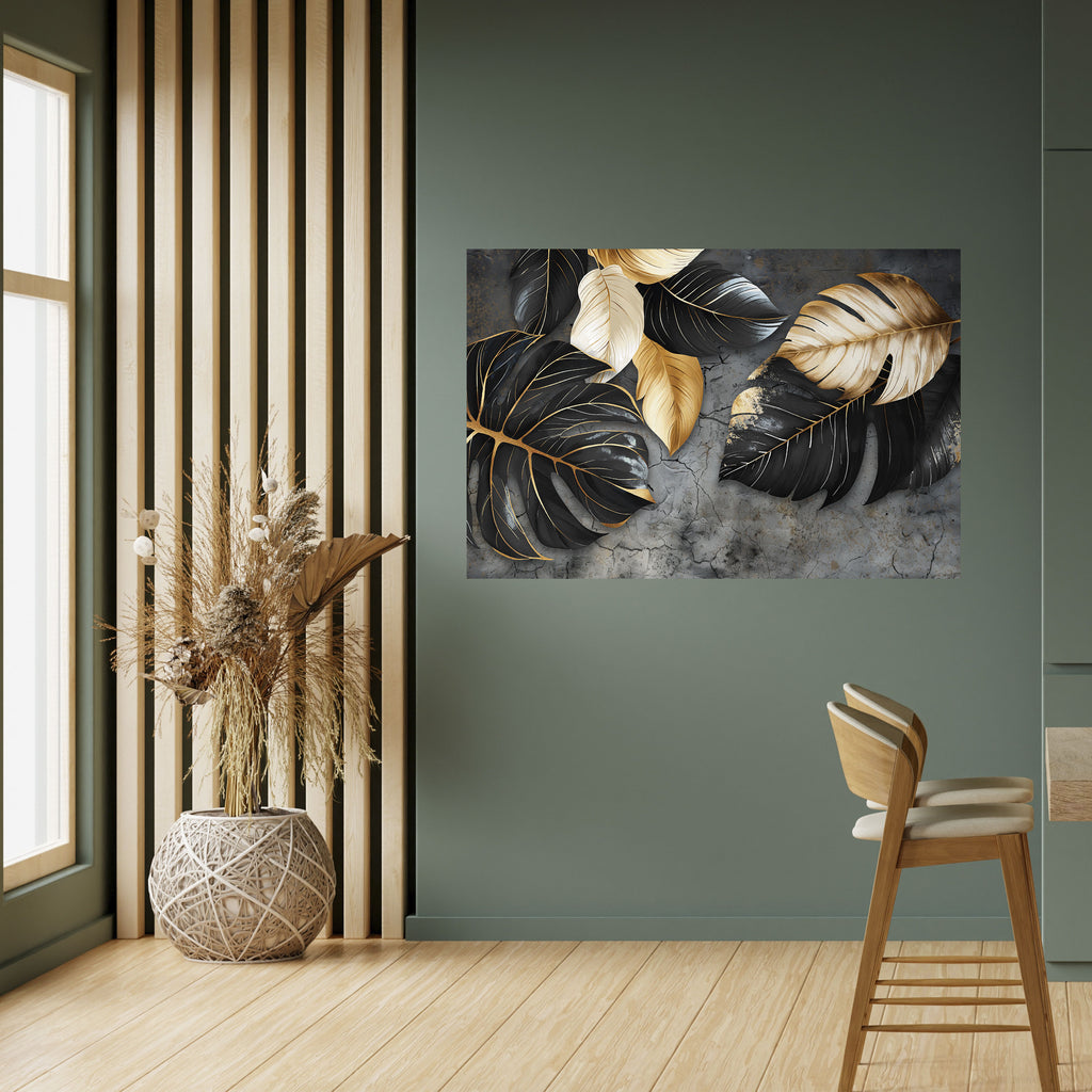 Póster horizontal autoadhesivo EL ABRAZO OSCURO DE LA NATURALEZA