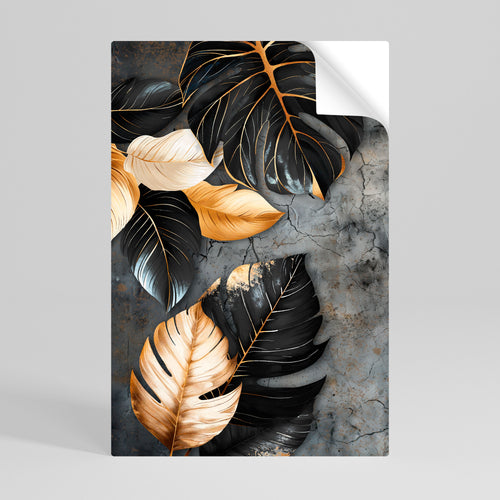 NATURE'S DARK EMBRACE Póster adhesivo vertical