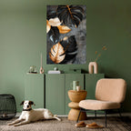 NATURE'S DARK EMBRACE Peel and Stick Vertical Poster