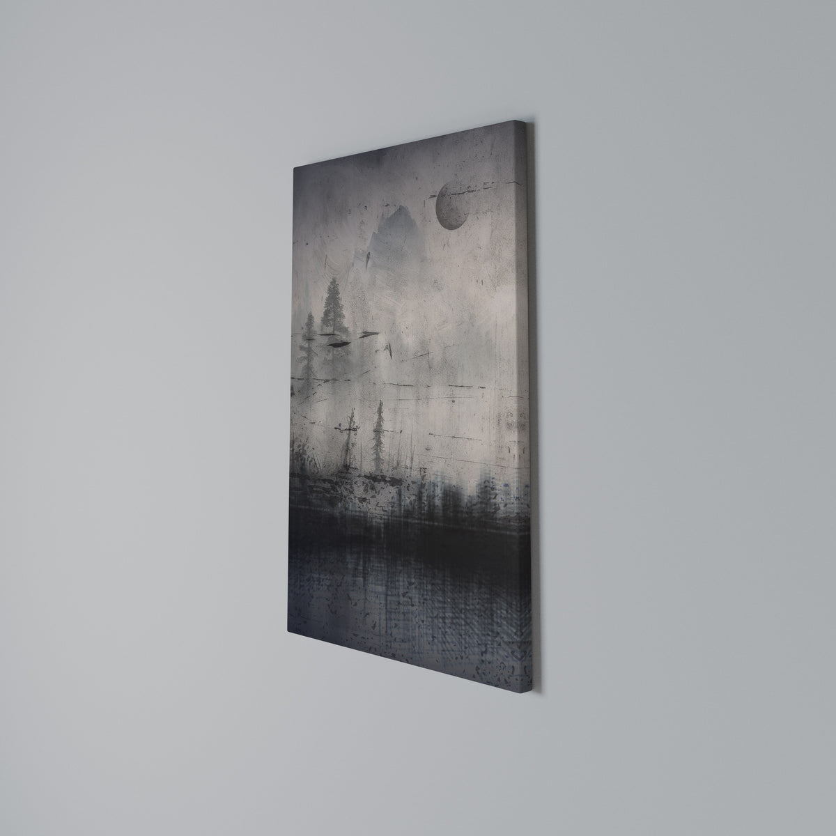 ECLIPSE OF SERENITY Vertical Canvas Print