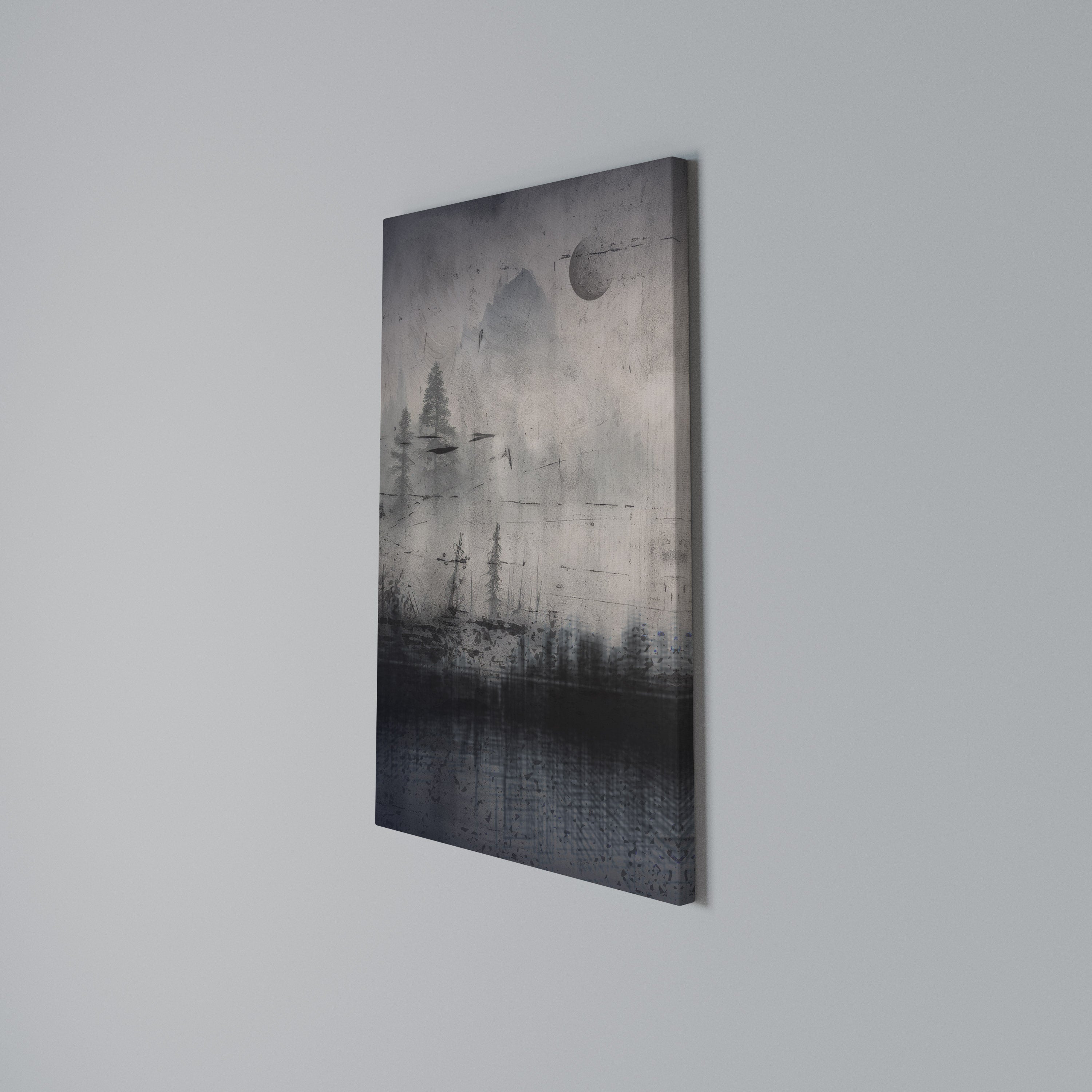 ECLIPSE OF SERENITY Cuadro en lienzo vertical
