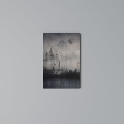 ECLIPSE OF SERENITY Vertical Canvas Print