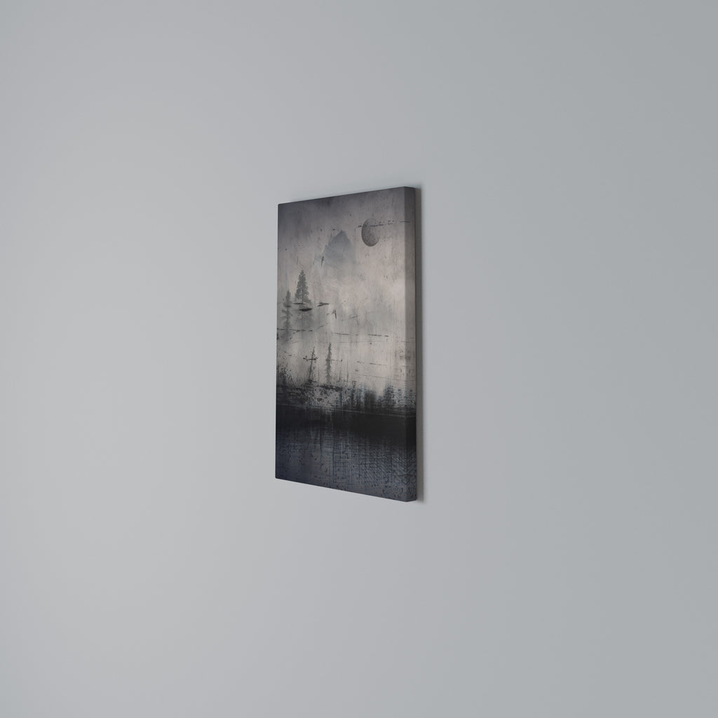 ECLIPSE OF SERENITY Cuadro en lienzo vertical