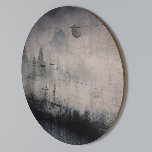 ECLIPSE OF SERENITY Arte de pared redondo