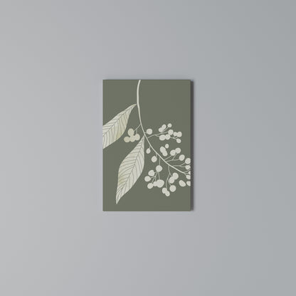 SERENE LEAFY FANTASIES Cuadro en lienzo vertical