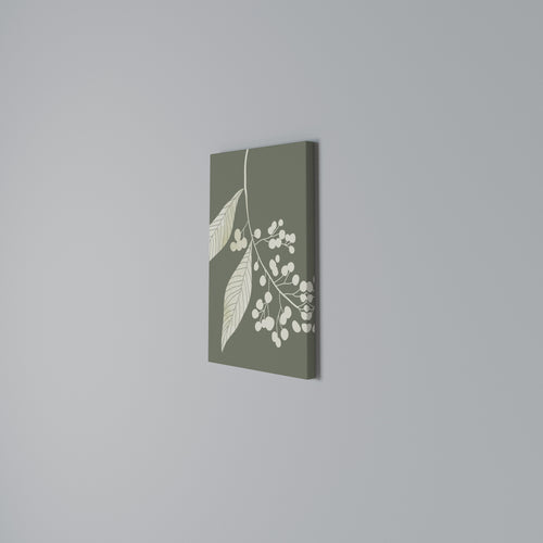 SERENE LEAFY FANTASIES Cuadro en lienzo vertical
