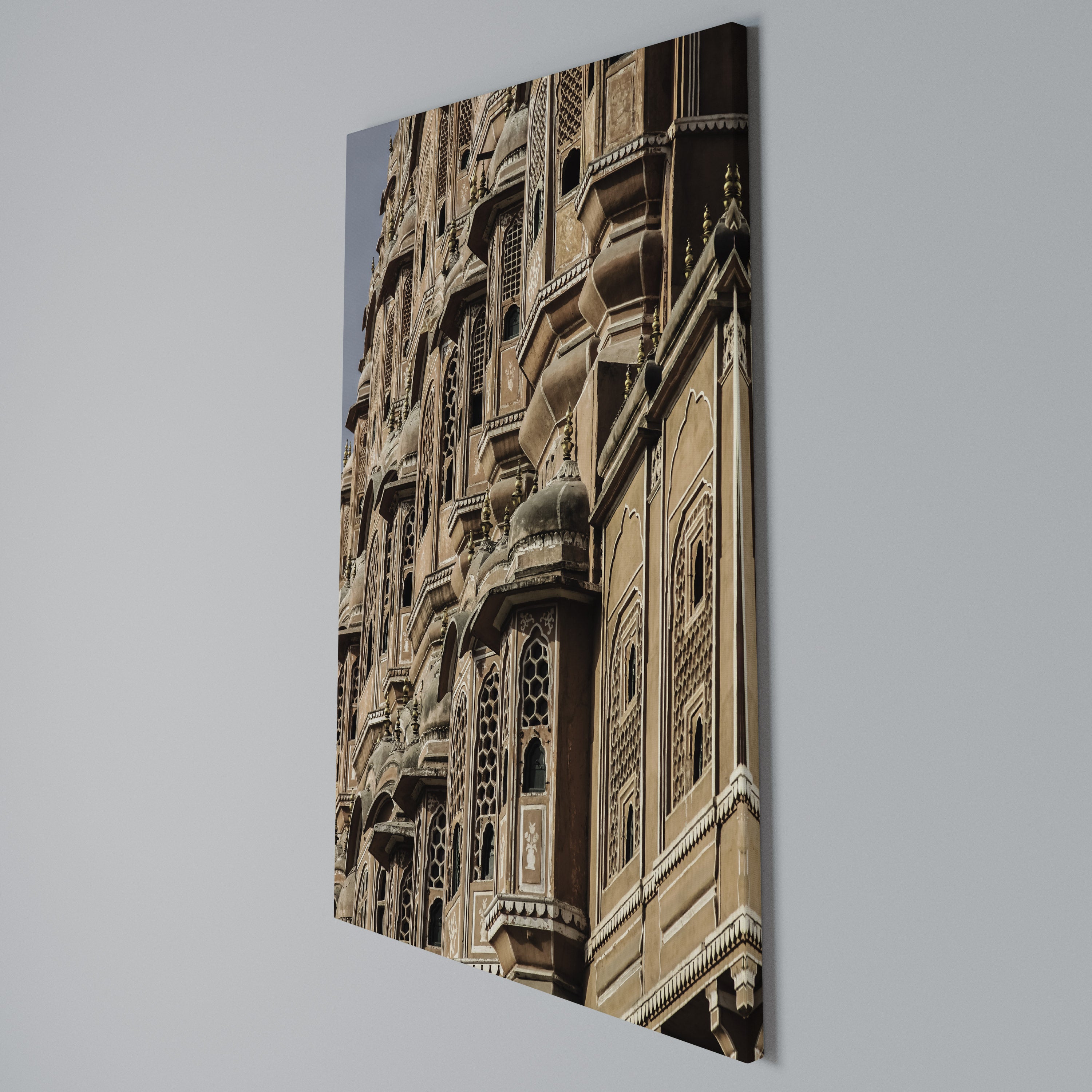 MAJESTIC FACADE FANTASY Cuadro en lienzo vertical