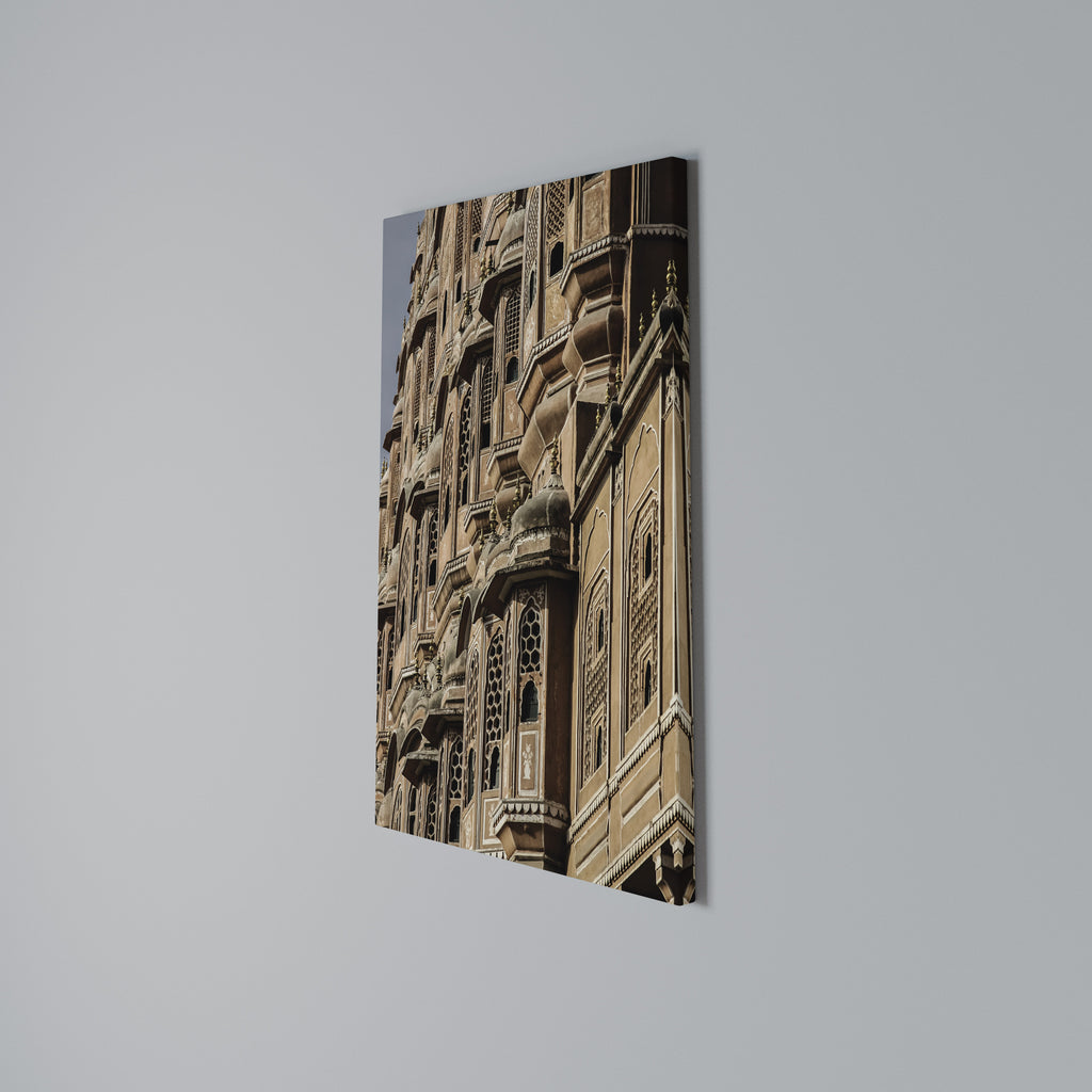 MAJESTIC FACADE FANTASY Cuadro en lienzo vertical