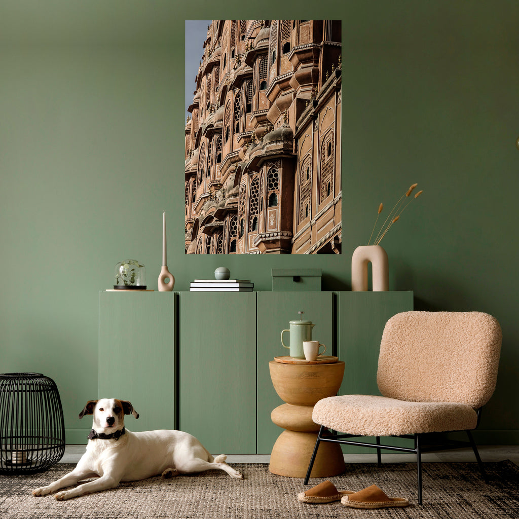 MAJESTIC FACADE FANTASY Peel and Stick Vertical Poster