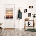 SUNSET FLIGHT SYMPHONY Peel and Stick Vertical Poster