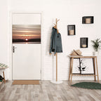 SUNSET FLIGHT SYMPHONY Póster Horizontal Adhesivo