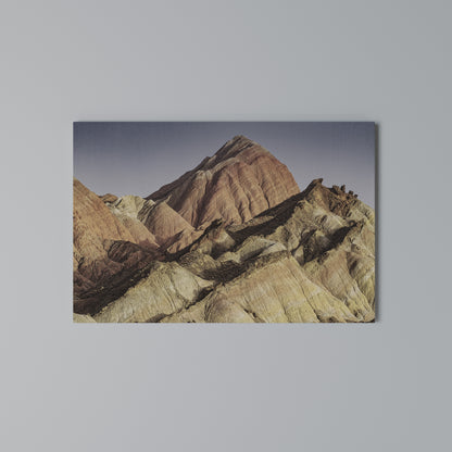 PEAKS OF PAINTED DREAMS Cuadro en lienzo horizontal