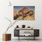 PEAKS OF PAINTED DREAMS Peel and Stick Horizontal Poster