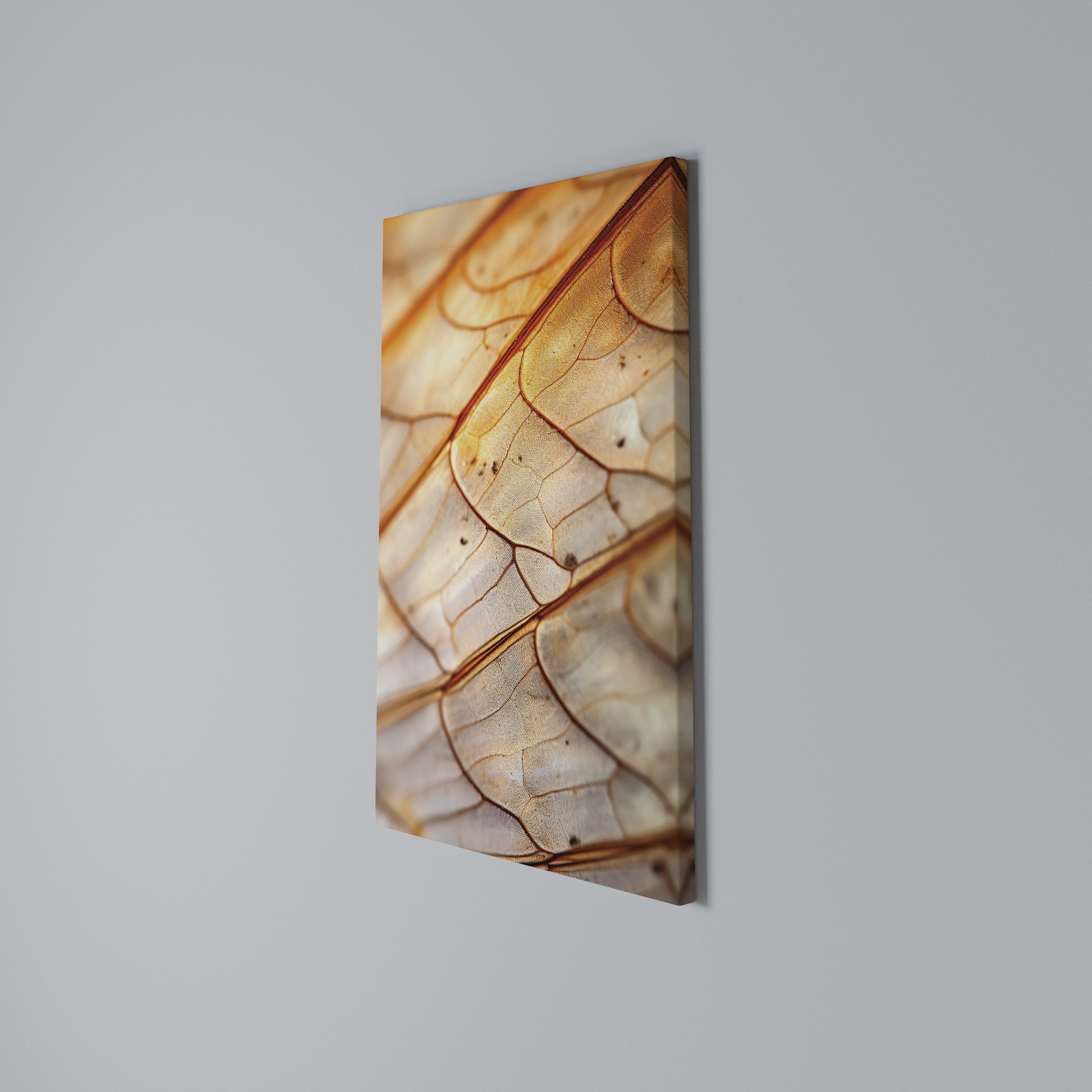 ELEGANT VEINING Cuadro en lienzo vertical