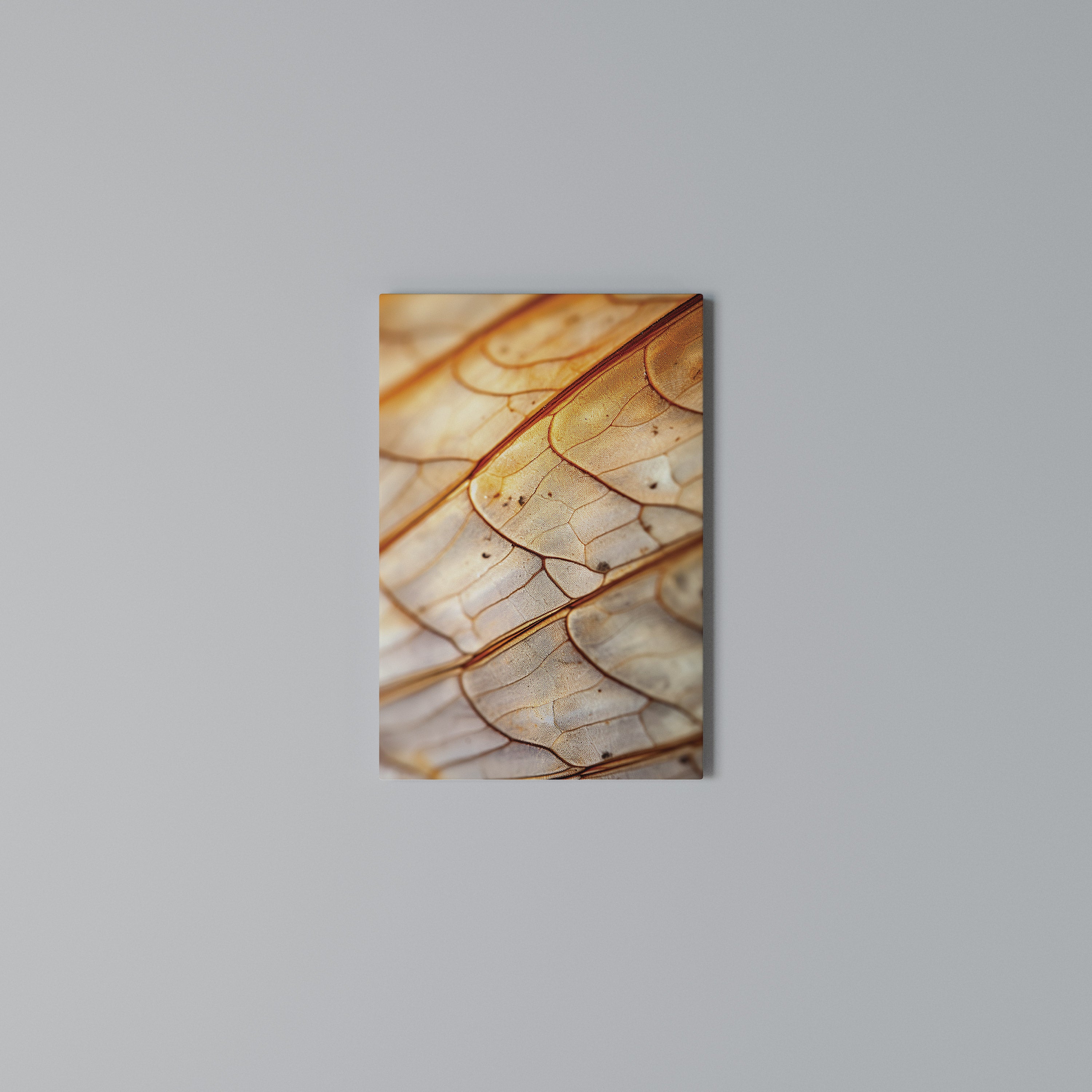 ELEGANT VEINING Cuadro en lienzo vertical